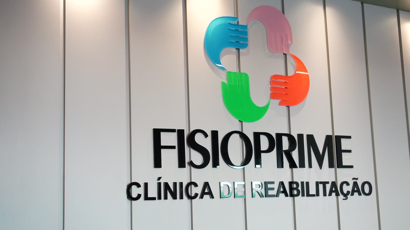 Ambiente da recepção — Fisioprime Taguatinga Sul